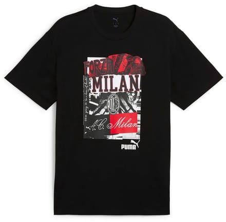 Puma Select Ac Milan Ftblnrgy+ T-shirt Met Korte Mouwen Rood XL
