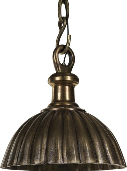 Hanglamp Alu Brass Curved M 35x36x36