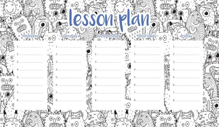 Wallvy Serie - Magnetisch Lesrooster - 45x26cm - Hoge Kwaliteit Afdruk - Personaliseerbaar