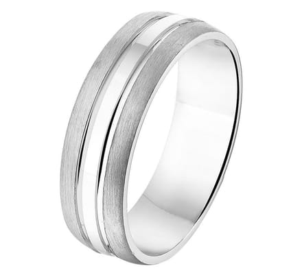 Fantasy Collection Ring A210 - 6,5 mm - zonder cz - PSN1315326