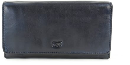 Bear Design Noor CL9918 Portemonnee - Blauw – Van leer – Bear Design Noor CL9918 is een leren overslagportemonnee voor wie pasjes, briefgeld en muntgeld overzichtelijk wil meenemen