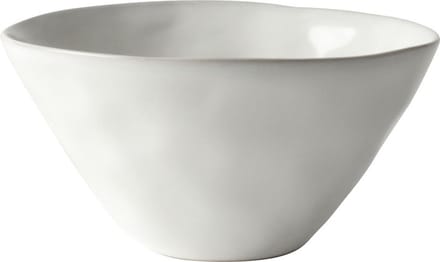 Dutch Rose Organic Kommen - Schaaltjes - Ø14cm - Stoneware Handgemaakt - Wit