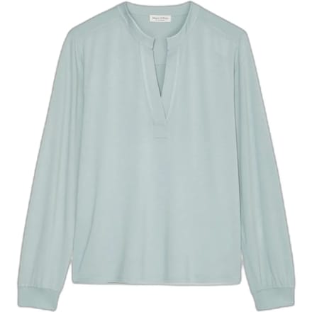 Dames blouse met lange mouwen en V-hals Marc O'Polo