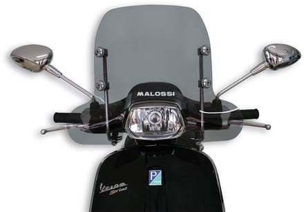 Malossi Windscherm Malossi light smoke voor Vespa Sprint