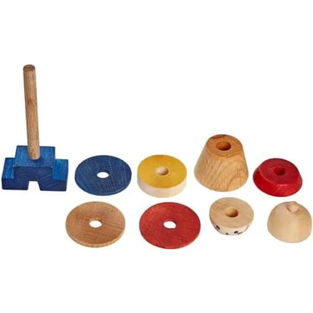 Stapelspeelgoed Wooden Story Stick Fig No.02