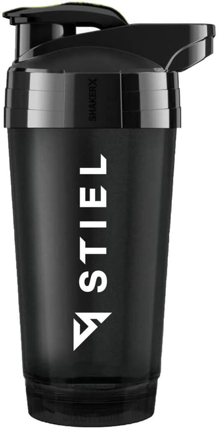 Stiel ShakerX - 700ml - BPA vrij - Zwart met wit