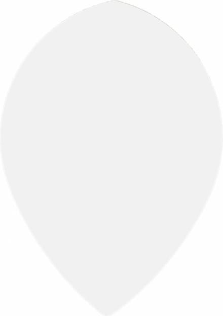 Poly Pear White - Dart Flights