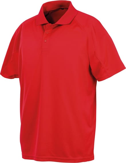 Performance Aircool herenpolo met korte mouwen Red - XL