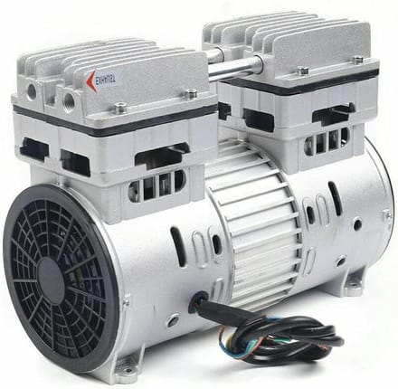 Stille Compressor - Luchtpomp Generator - Bandenvullen Banden - Olievrije Werking - 145 L/min - Metaal
