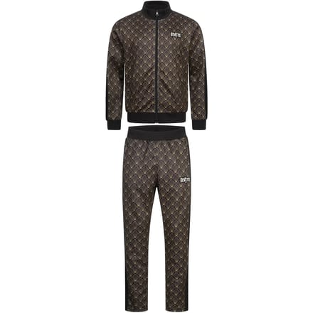 Benlee Art Deco Herren Trainingsanzug normale Passform Black/Gold-L