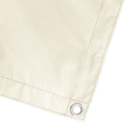 vidaXL - Balkon - Privacy - Scherm - 180 - x - 500 - cm - Polyester - Crèmekleurig