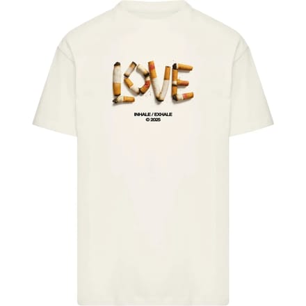 Oversized T-shirt Upscale Inhale Heavy