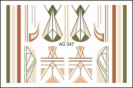 Korneliya Airbrush Waterdecal AG 347