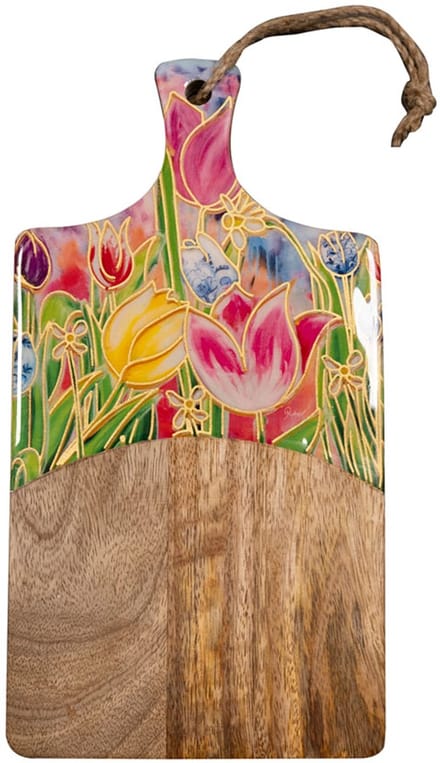 TS Collection serveerplank dutch beauty 25x13x2cm spring
