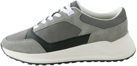 Next - Heren - Smart-casual sneakers met veters - Grijs