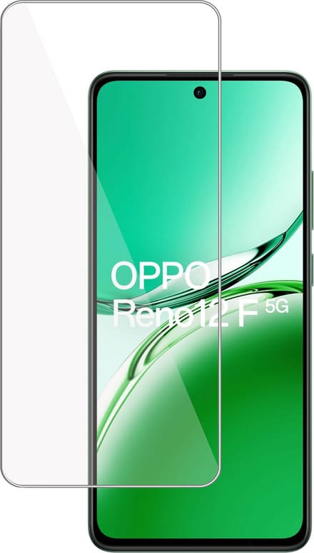 Screenprotector geschikt voor OPPO Reno 12 F / Reno 12 FS Screenprotector – Gehard Glas - Proteqt+