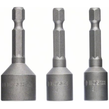 Bosch Accessories 2608551078 Dopsleutelinzetstuk 8 mm, 10 mm, 13 mm Aandrijving Zeskant 50 mm 1 set(s)