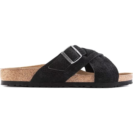 Sandalen van nubuckleer Birkenstock Lugano