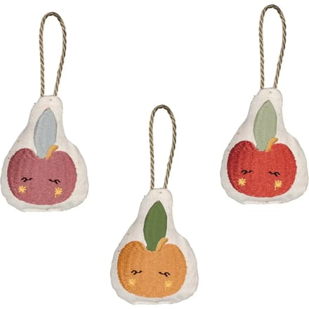 Decoratief object Fabelab Apple (x3)