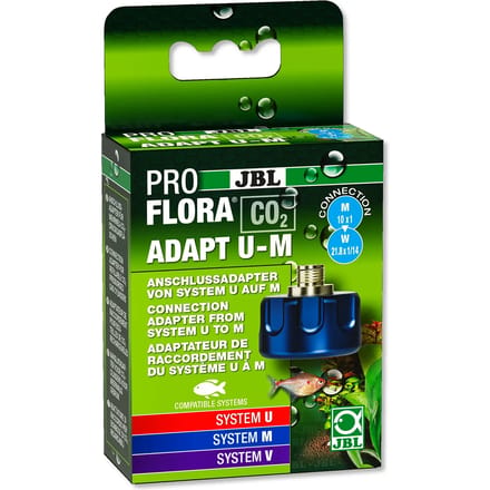 JBL ProFlora Adapt u-m CO2 conversieadapter: van wegwerp naar hervulbaar