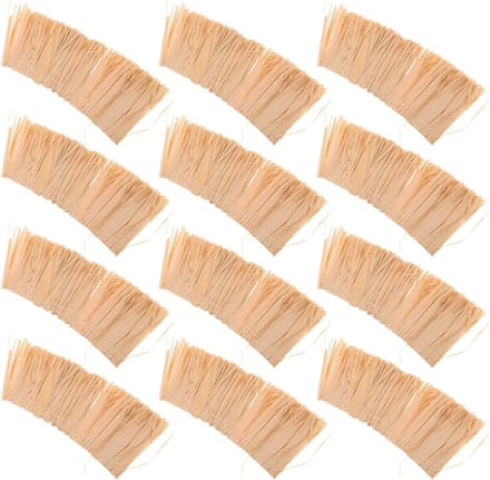Stro Dakbedekking - Kunstgras Riet - Modelbouw Decoratie - Brandvertragend Behandeld - 10x5cm - Beige