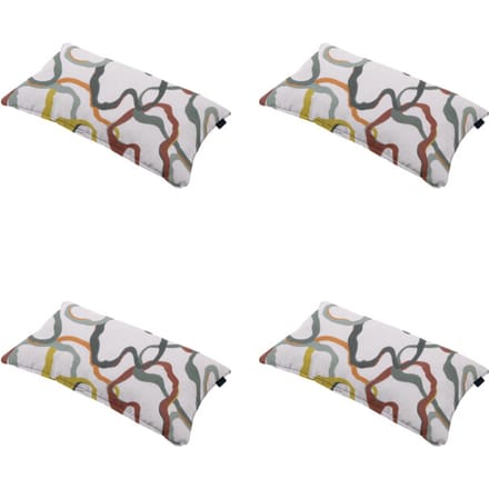 Madison - Sierkussen Blaze - Multikleur - 30x50x10cm - Set van 4