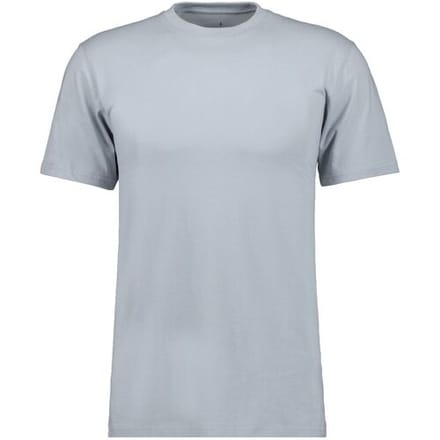 Ragman T-Shirt Uni Round Neck Single Jersey Silver / male