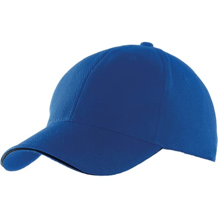 K-up Sportpet Met 6 Panelen KP207 - Royal Blue / Black - One size