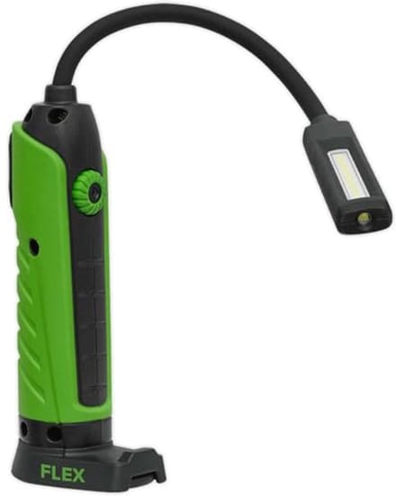 Oplaadbare Flexibele LED Inspectielamp met 500 Lumen