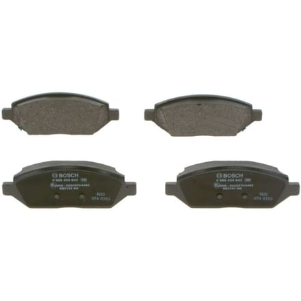 Remblokset BOSCH 0 986 424 842, voor
