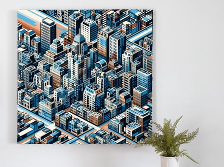 Kunstprint | Wanddecoratie | Forex | 80 × 80 cm