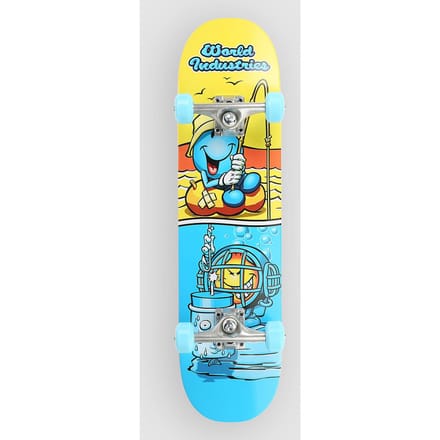 World Industries Gone Fishing 7.5'' Complete blauw