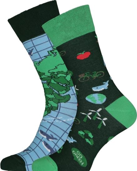 Many Mornings unisex sokken Save The Planet 2 - Unisex - Maat: 43 - 46