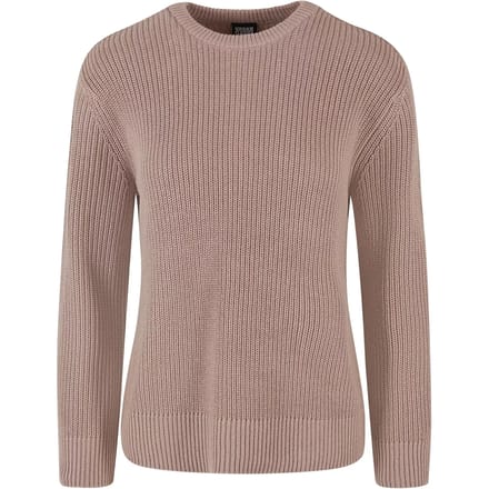 Urban Classics - Rib Knit Sweater/trui - M - Roze