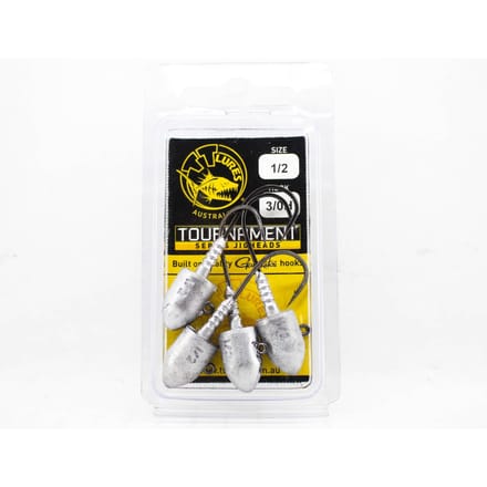 Tackle Tactics TT Tournament Jig Head 1/2 oz 3/0H 4/pak (8010)