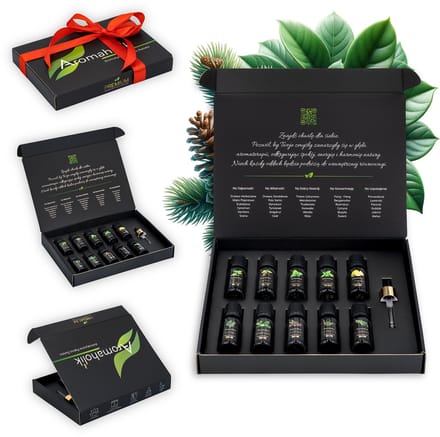 Aromaholik - Olejki Eteryczne Set - 10x10ml - 100% Natuurlijk - Voor Aromatherapie