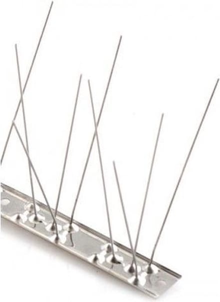 EDM Duivenpinnen 80 pinnen - 1 meter - RVS - Duivenverjager - Vogelpinnen - Kattenpinnen - Vogelwering