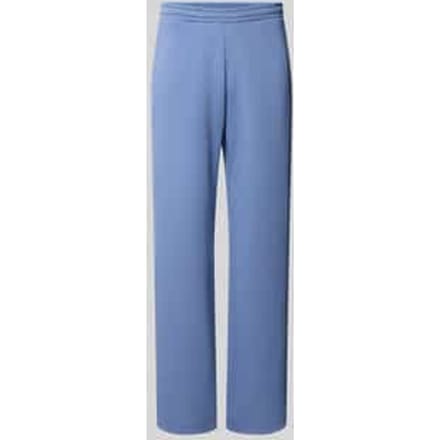 Loose fit sweatpants met zijzakken