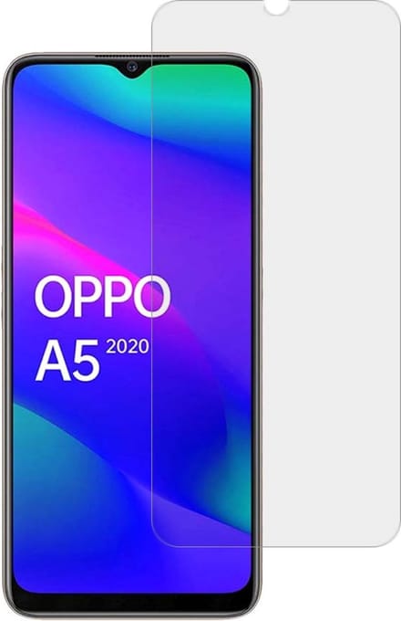Smartphonica Screenprotector voor Oppo A5 2020 van glas geschikt voor OPPO A5 (2020)