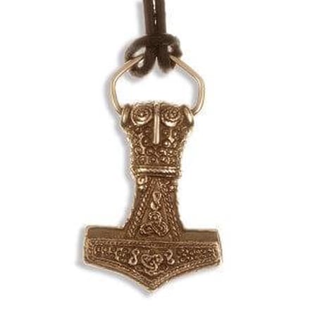 Thor amulet Bronzen hanger | St Justin keltisch bronzen hanger