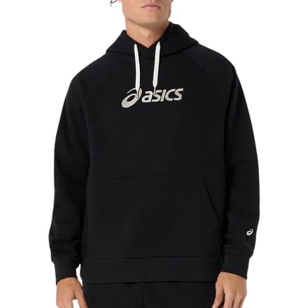 ASICS Logo Hoodie - Zwart- Heren, Zwart XL