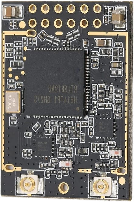 Draadloze WiFi Adapter - Netwerk Module - Snelle Internetverbinding - Dual Band AC1200 - Compact USB - Zwart