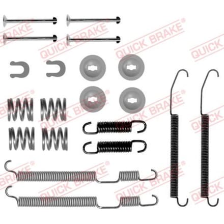 Toebehorenset, remschoenen QUICK BRAKE 105-0075