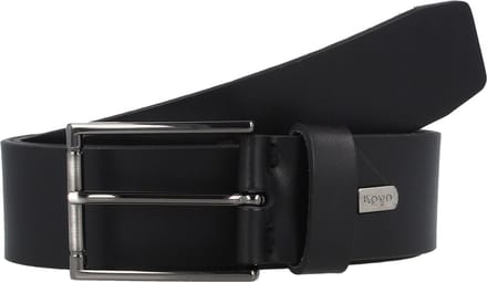 LLOYD Leren riem Men's Leather Belt 4.0 W100 Black zwart
