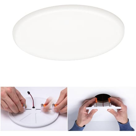 Paulmann 92392 EB Panel Veluna VariFit LED-inbouwlamp LED LED vast ingebouwd 17.50 W Satijn