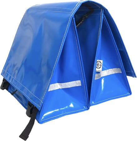 Du Baj large LUXE - Dubbele Fietstas - 45 l - Crete Blue