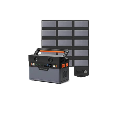 ALLPOWERS S700 Portable Power Station 700W 604Wh - S700 + SP012 Solar Panel 100W