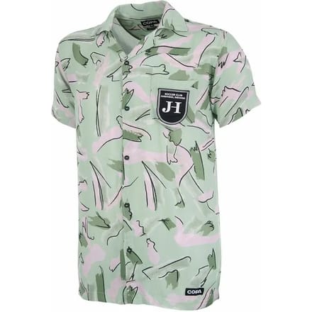 COPA - Hopper Camp Collar Shirt - Heren - Groen - M