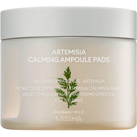 MISSHA Artemisia Kalmerende Ampul Pads 50 Stuks Pads 50 Sheets beige