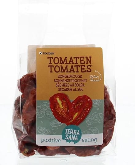 Terrasana Raw tomaten zongedroogd 100 gram NL-BIO-01